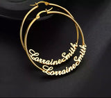 Custom Hoop Earrings